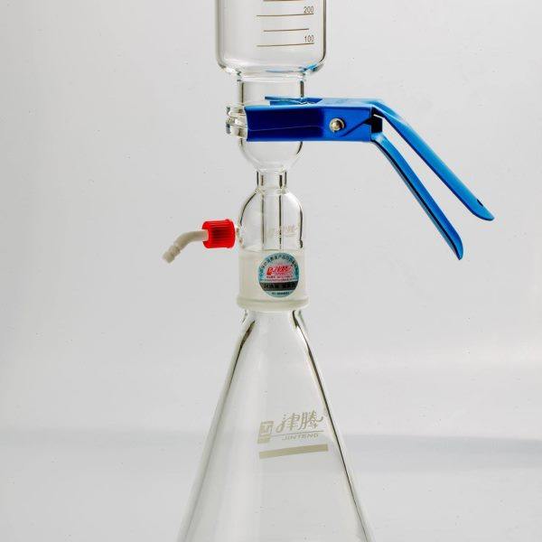 津腾溶剂过滤器1000/ 2000ml 砂芯过滤装置 抽滤瓶 微孔滤膜抽滤