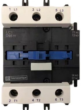 主接触器LC1D95 Telemecanique LC1-D9511 220V 电梯抱闸运行交流