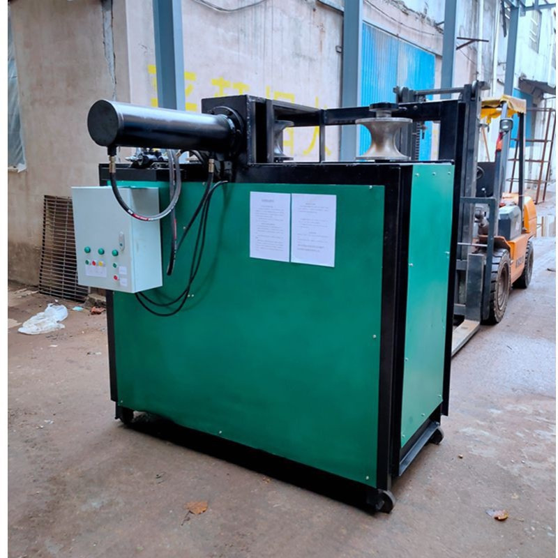 双电机双减速机大棚折弯机 电动液压6寸159型弯管机 立式弯管机