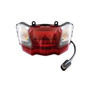 LED后刹车灯总成 适用 27A AFR125S灯 AFR125尾灯总成HJ125T