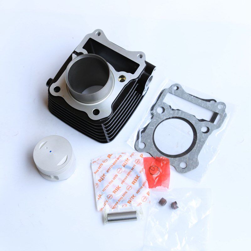 适用于GSX125骏威QS125-3A/B/C/E/F/G/L/K/H气缸活塞环套缸中缸垫