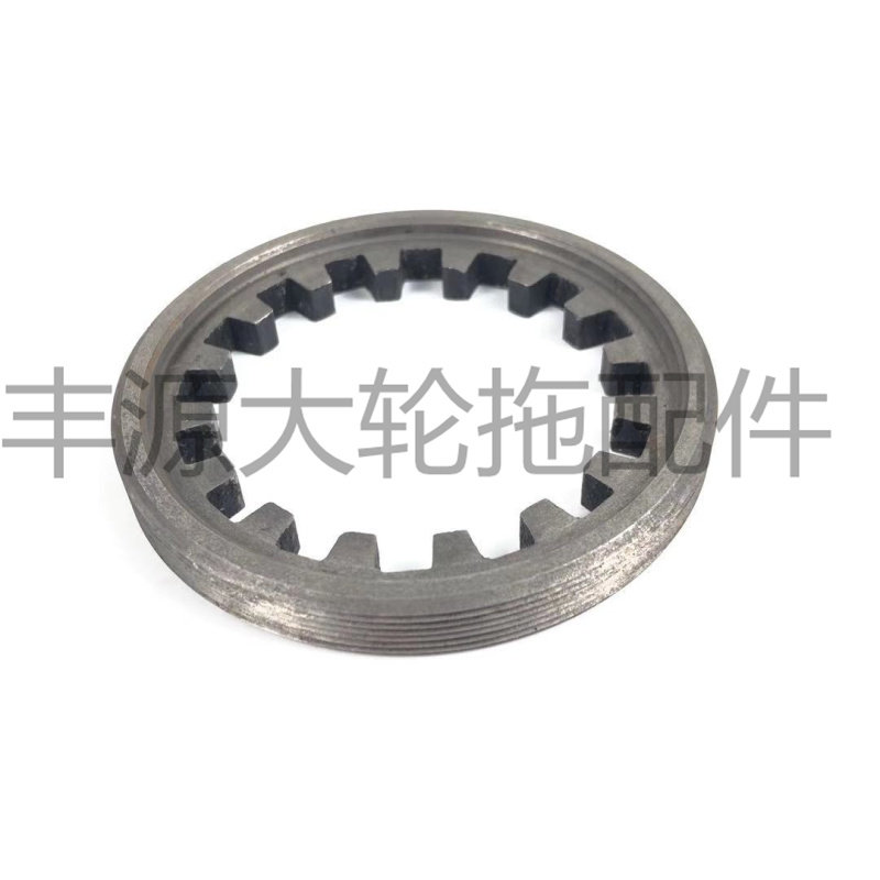 迪尔904拖拉机农机配件NF101515前桥差速器轴承盆齿差速器螺母 - 实物图