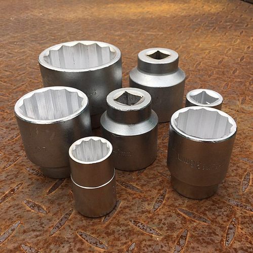 17mm-65mm重型套筒19mm 梅花套头3/4重型套筒十二角套头套管扳手