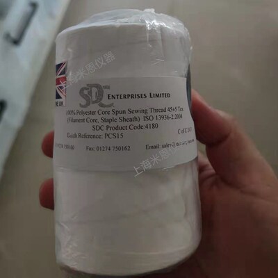4180SDC涤纶缝纫线4182包芯纱线 4181涤棉包芯线织物接缝滑移测试