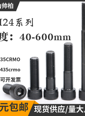 12.9级内六角螺丝M24X90x100x110x120x130x140x150杯头圆柱头螺栓