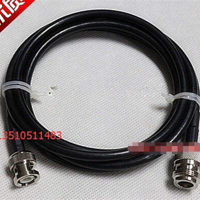 N-K/BNC-J射频RG58U对讲机跳线 N母转BNC公50欧姆同轴L16转Q9馈线