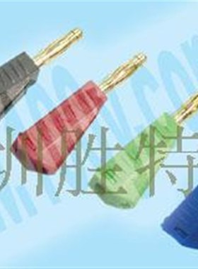 KAG-4 4mm 镀金香蕉插头 K&H 红色 绿色 黑色 蓝色 价格不准