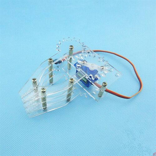 机械手亚克力SG90舵机夹持器智能小车机器人Robot配件电子抓爪