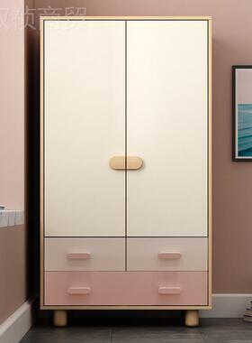 儿童衣柜柜家用卧GVX室男孩单人小孩子婴儿型宝宝小橱子女小孩矮