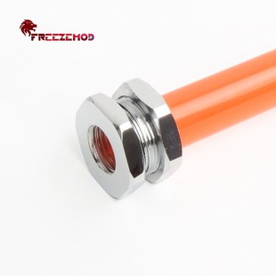 FREEZEMOD水冷HCBJT 4螺纹直插14MM硬管 V3穿板顶部注水接头G1