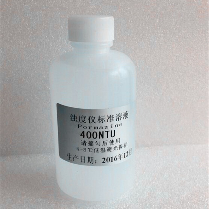 浊度液浊度仪校正液色度仪标准液500PCU零浊度水浊度液400NTU