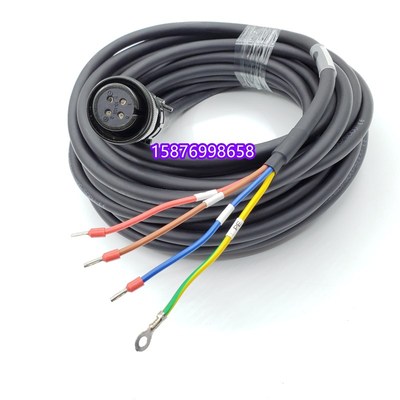 富士伺服电机WSK-M04P-CB富士伺服电机动力线 电源线