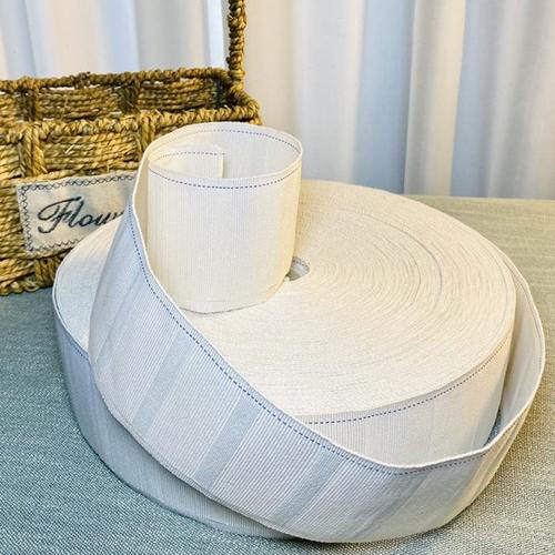 窗帘挂钩布带窗帘上的配件辅料白色布袋条加厚加密棉质窗帘头带子