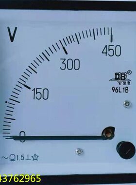 DB 德表 交流电压表 96L1B-450V 500V  广东德庆电表制造有限公司