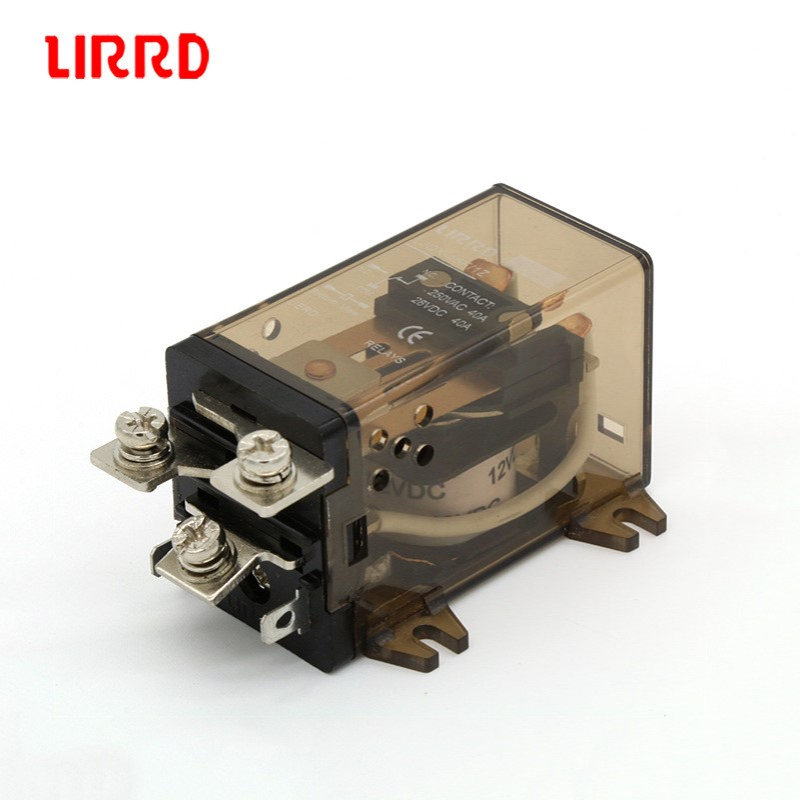LIRRD利尔德LJQX-45F/1Z厂家电磁式220V12V24V 大功率继电器40A