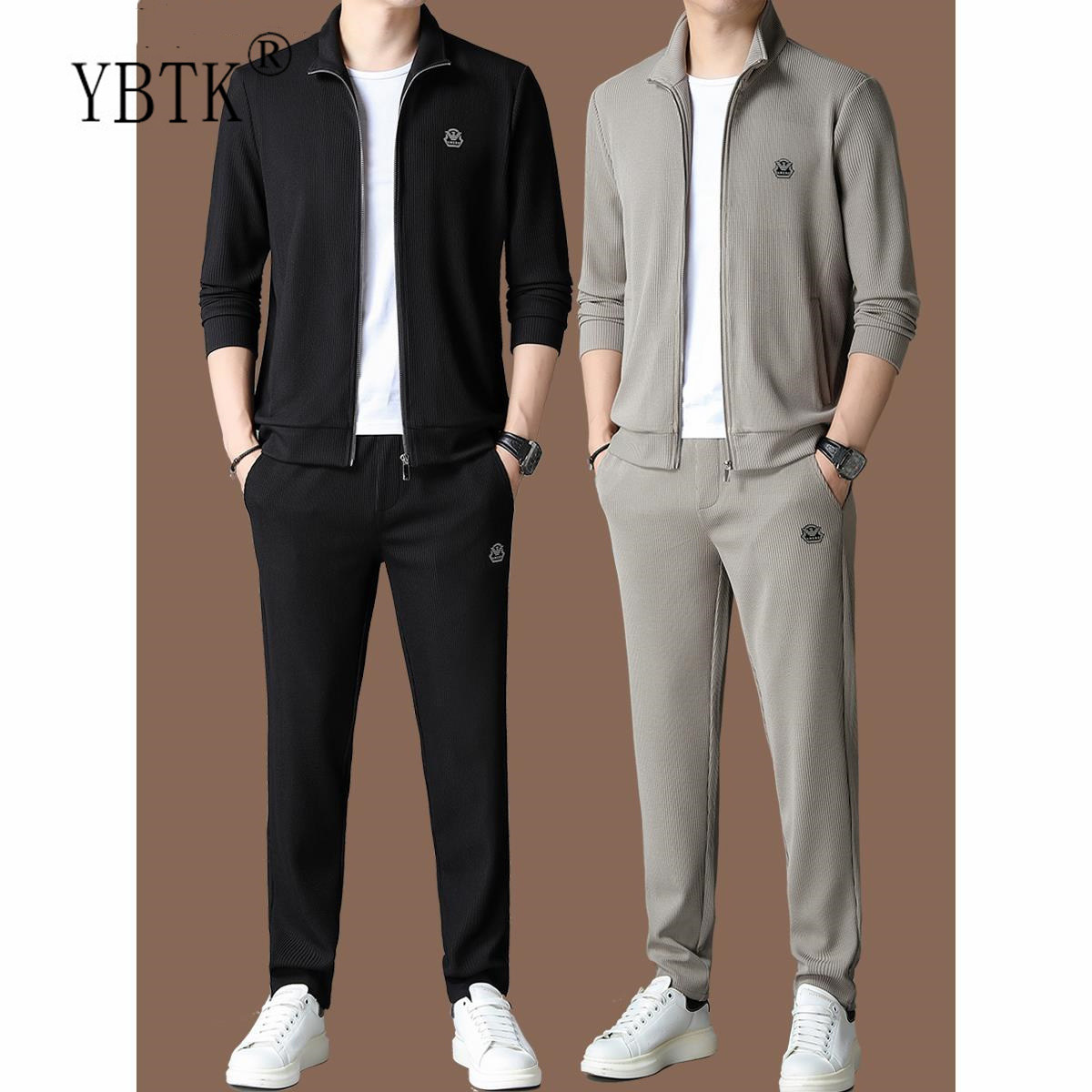 2026洋气名牌高端男士运动服套装