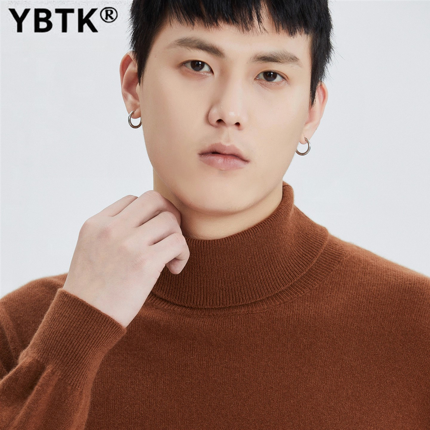 鄂尔多斯市羊绒衫男100纯山羊绒