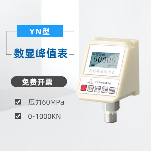 数显峰值表 锚杆拉拔仪压力表  YN糸列 20T 30吨 数显压力峰值表