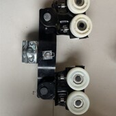 KBK柔性道轨手动跑车 轨道手拉跑车滑道配件主梁吊点吊儿