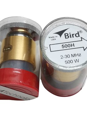 美国Bird鸟牌500H功率计探头500W/2-30MHz探头用于43/43P/4391A/4
