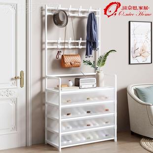 柜CVD门口多功能出租置架大号 架物简易衣架鞋 防尘鞋 帽一体架房鞋