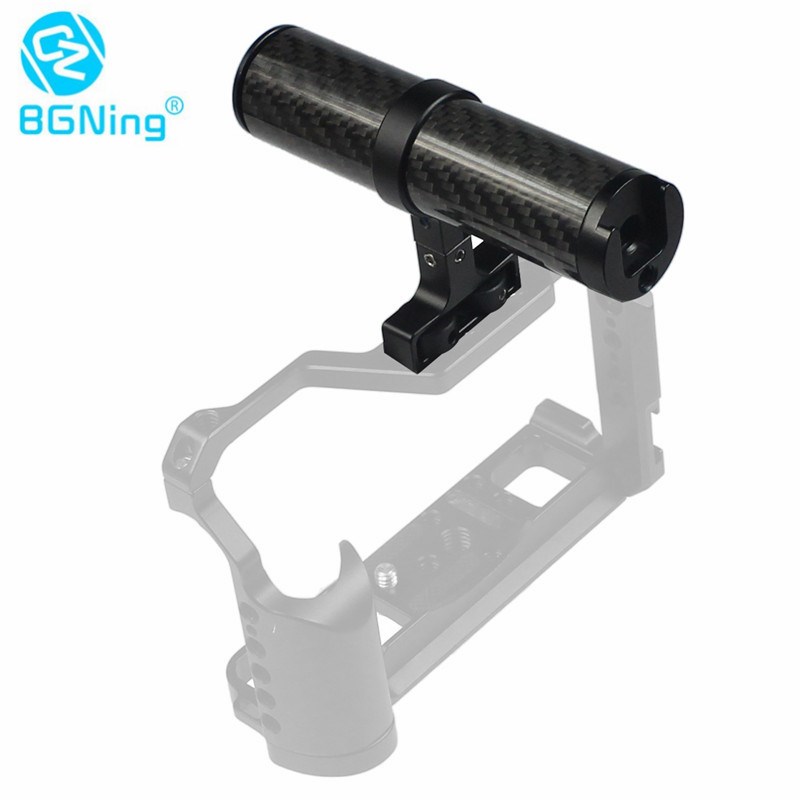BGNing碳纤提手握把冷靴手柄适用单反相机手机兔笼边框多功能拓展