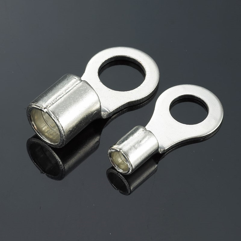 RNB2-5/圆形裸端子/接线端子/电线接头/1000只 0.6MM紫铜焊口