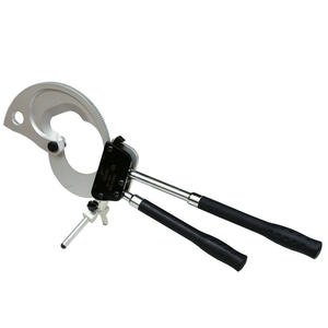 【台湾威特力】95mm棘轮式电缆剪 95型伸缩式线缆钳 铜铝线剪刀