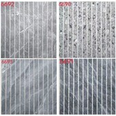 全通体拉槽仿大理石水磨石地砖600B 600瓷砖厨房卫生间防滑地板砖