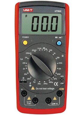 优利德UT603数显电感电容表UT601数字电桥LCR晶体管测试UT612