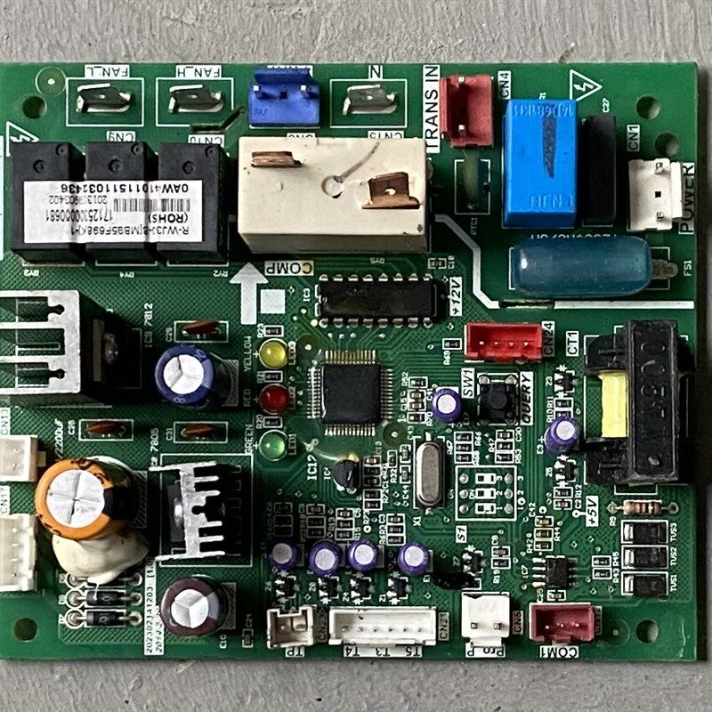 美空气能主板热水器电脑板 线路板 R-WJ30-B(MB95F698K)-1