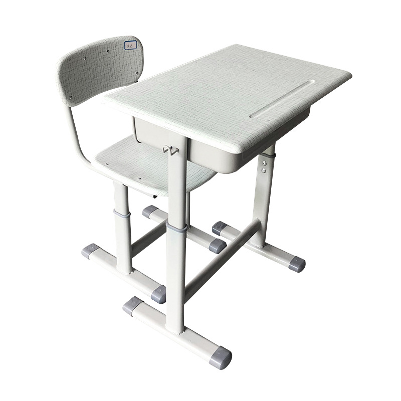 学校培训班课桌椅 中小学生辅导班单人课桌椅学校投标课桌椅工厂