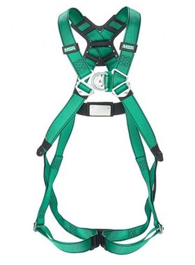 梅思安V-FORM 全身式安全带高空作业五点式10205395赛车式胸扣