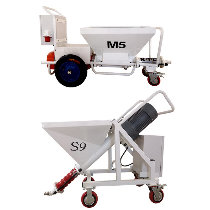 真石漆腻子粉S3厚型防火涂料T7喷涂机T9吊篮脚手架一体机S6砂浆机