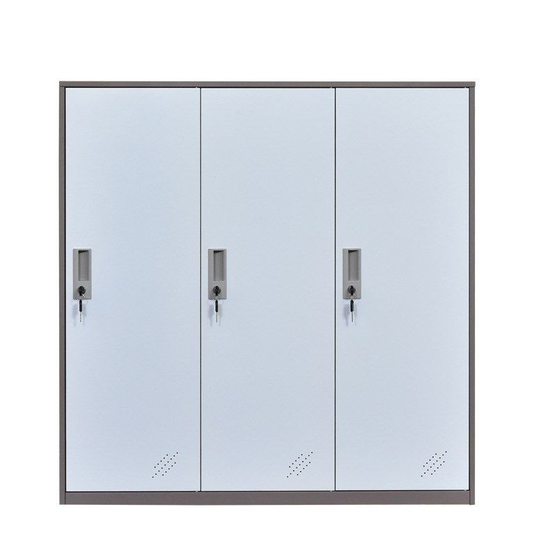 钢制储物更衣柜六门九门文件柜矮柜带锁学生宿舍健身房简易存包柜