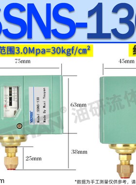 BNS压力YSNS控制器JNS开关YS SSNS-101 102 103 106 110 120C130X