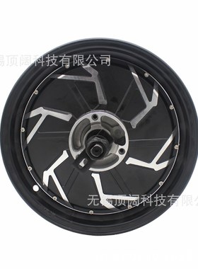 DKYS顶阔轮毂电机72V12寸45H5000W电动车电摩电机马达双霍尔增强