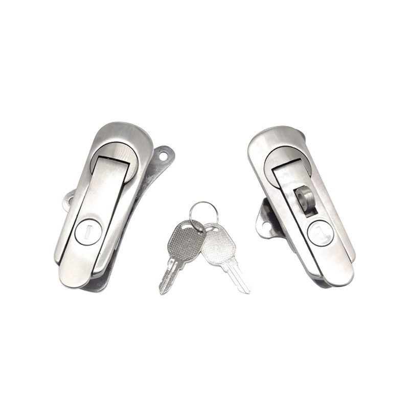 304不锈钢平面锁新型AB403-1带挂基业箱开关柜门锁自动化机械锁,电子/电工,电控锁,淘宝优惠券,粉丝福利购,淘宝优惠卷