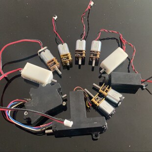 N20减速电机 DC3V-12V直流马达 纯钢金属齿轮减速 拆机