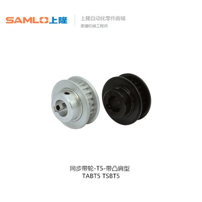 上隆同步带轮-T5带凸肩型 TABT5 TSBT5-14-100-P8 P5