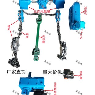 撒粪车全套配件甩盘箱齿轮油泵链轮链条马达减速机转向器变速箱