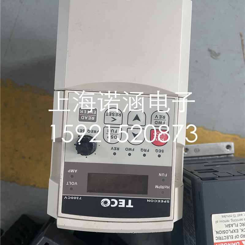 东元7300CV变频器 JNTHBCBA0001BE-U- 0.M75KW 380V测试好变频器