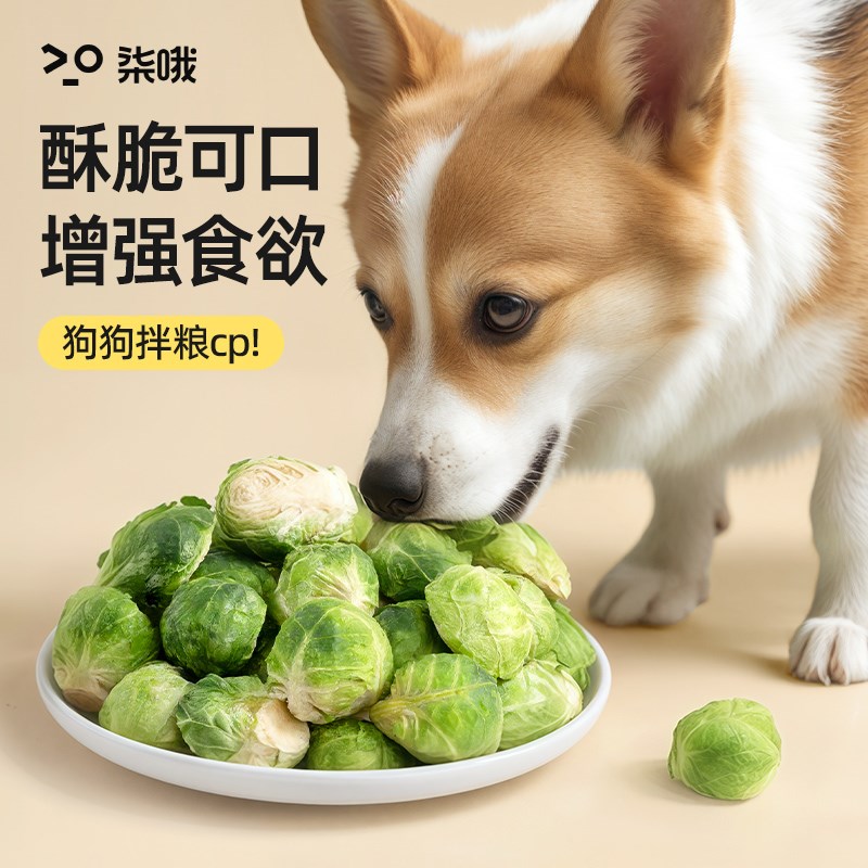 蔬菜冻干狗孢子甘狗狗磨牙训练奖励零食宠大小型犬物W狗粮果蔬伴