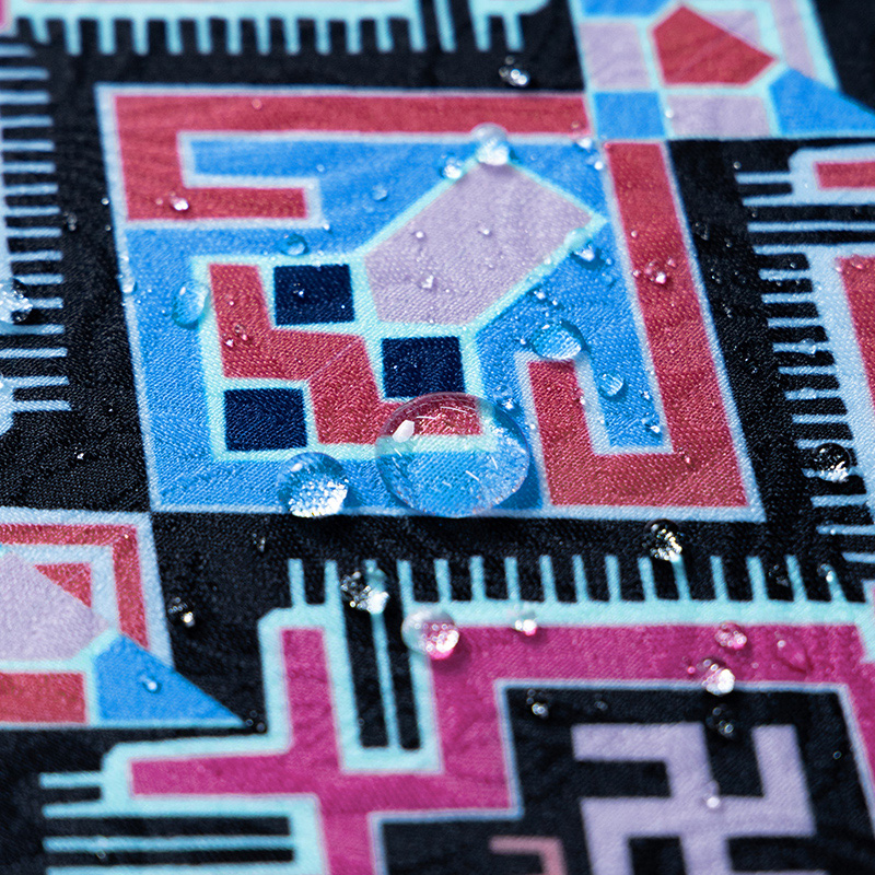 瑶族中式桌旗民族风桌旗布植物纹茶几茶桌垫布茶旗茶席垫子桌布