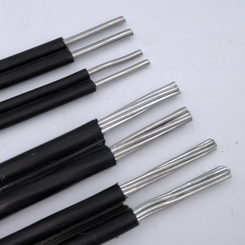 室外架空线 10/1l6/25/35/50平方2芯平行线集束铝线国标电线电缆