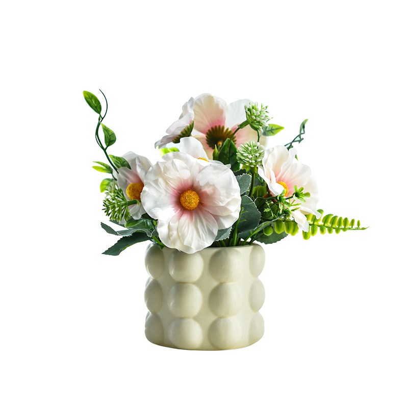 假花仿真花摆设客厅卧室办公室餐桌面盆栽干花花束装饰品摆件