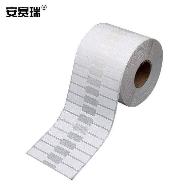 安赛瑞空白珠宝标签纸三防热敏打印纸首饰吊牌防水防撕合成纸不干