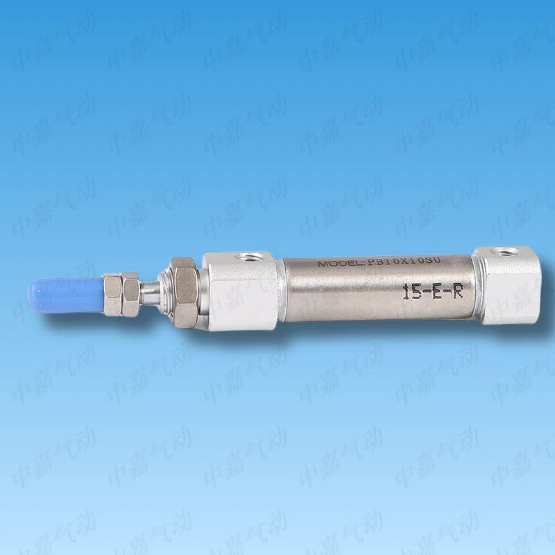 亚德客笔形气缸PB6/PB10X5X10X15X20X25X30X40X50X60X75X100X150U