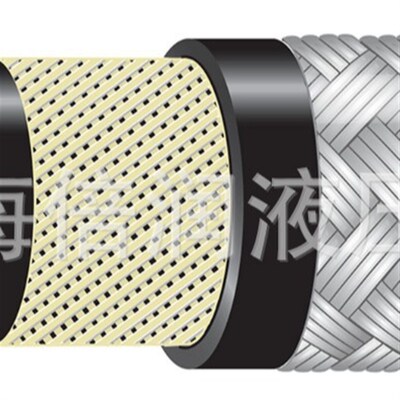 盖茨GATES C5E高温挠曲软管黑色耐油耐热橡胶管高压液压油管