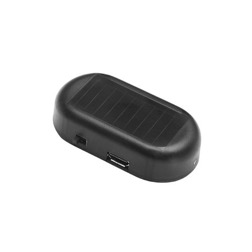 汽车太阳能防盗灯仿真模拟感应警示爆闪灯防刮蹭报警器车用装饰灯